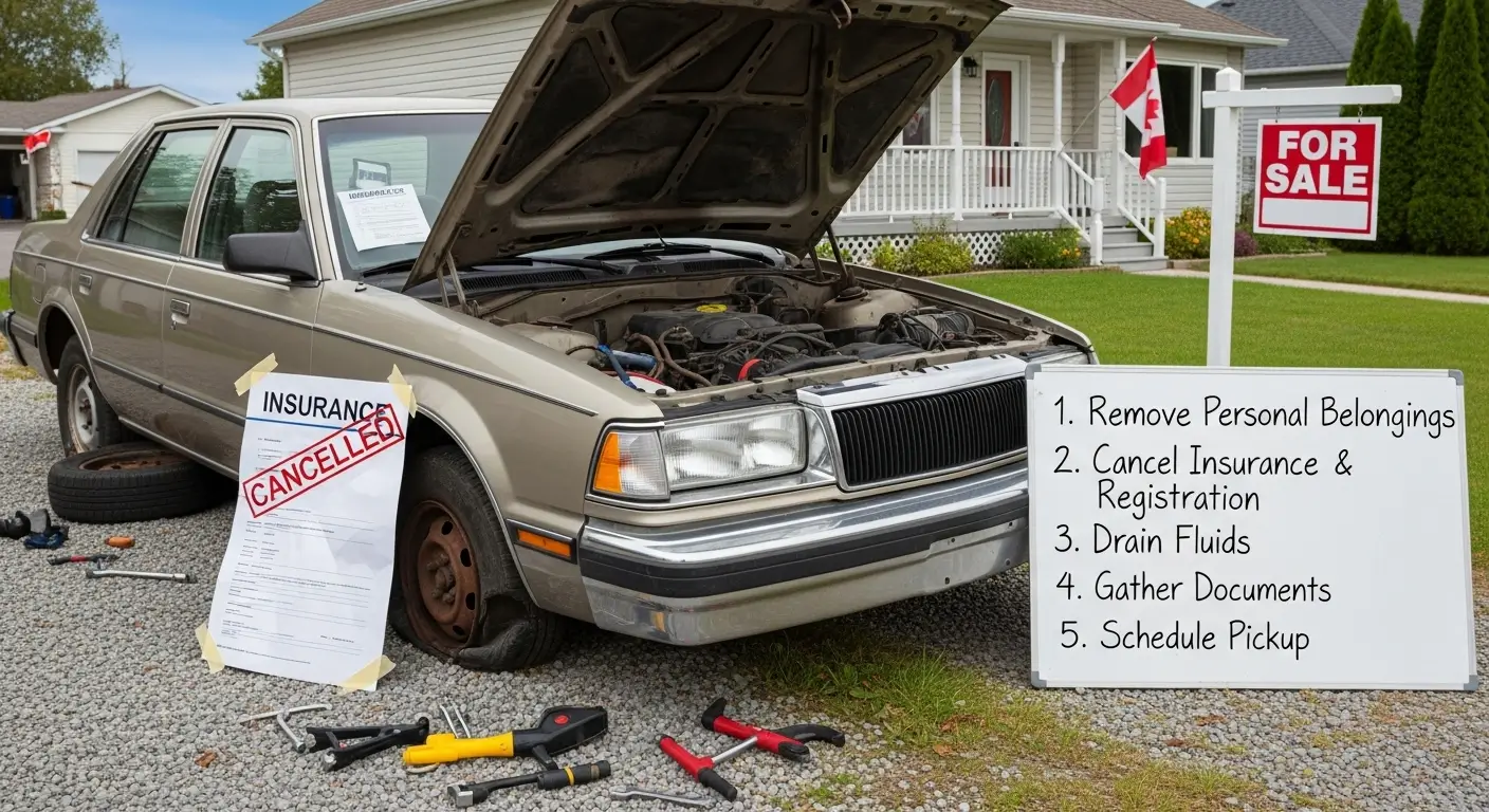 Steps to Prepare Your Junk Car for Removal